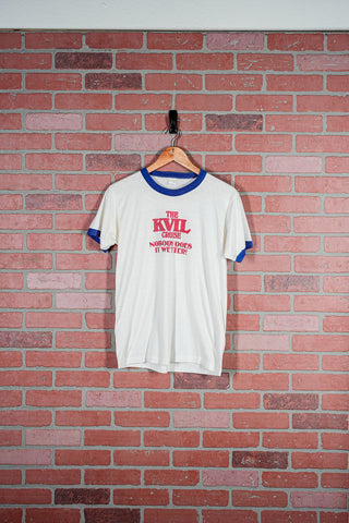 The Kvil Cruise Vintage Ringer Tee