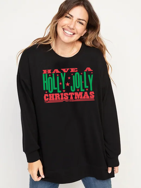Holly Jolly Crewneck Sweatshirt